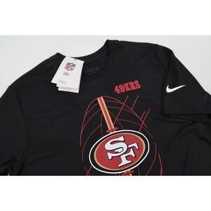 San Francisco 49ers Nike Legend Icon Dri-Fit Shirt Black NFL Mens Medium NEW